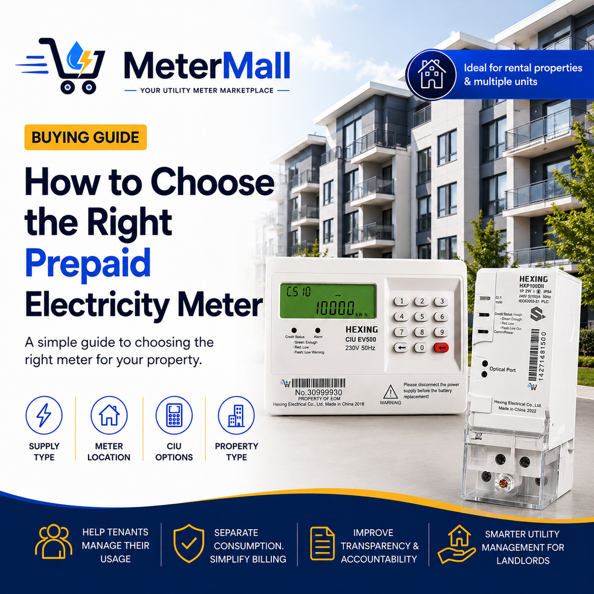 How to Choose the Right Prepaid Electricity Meter