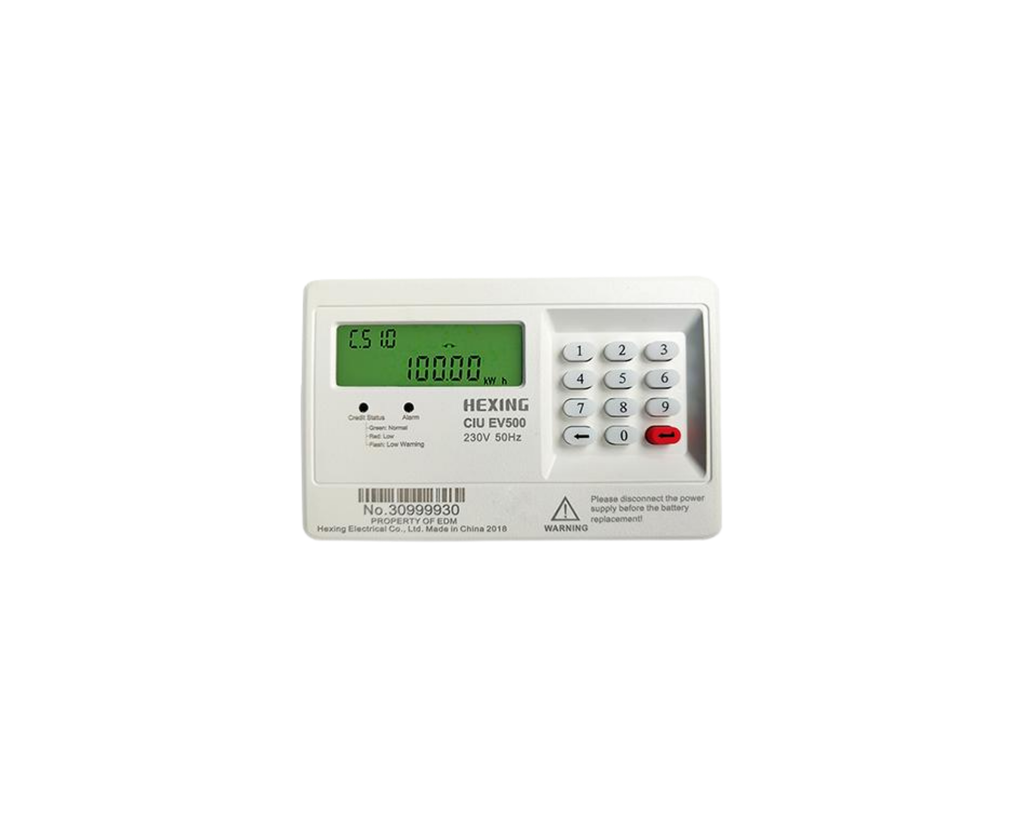 HXP100DII Prepaid Electricity Meter + CIU