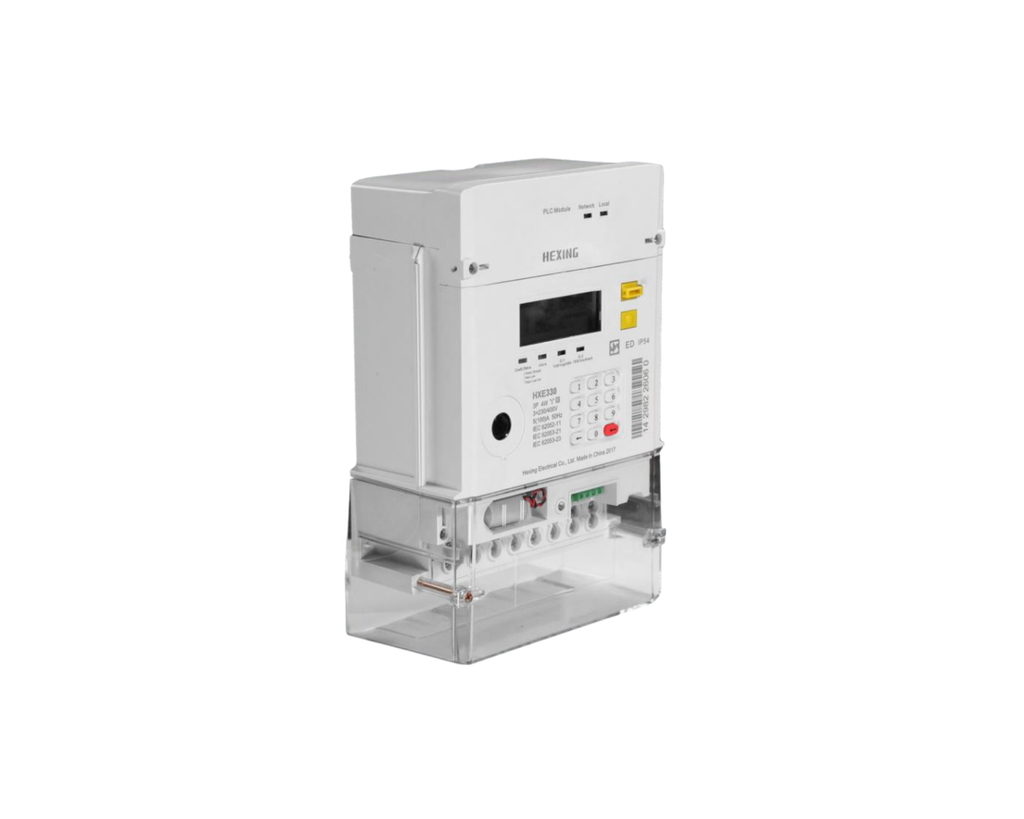 HXE330 Prepaid Electricity Meter with Integrated Keypad